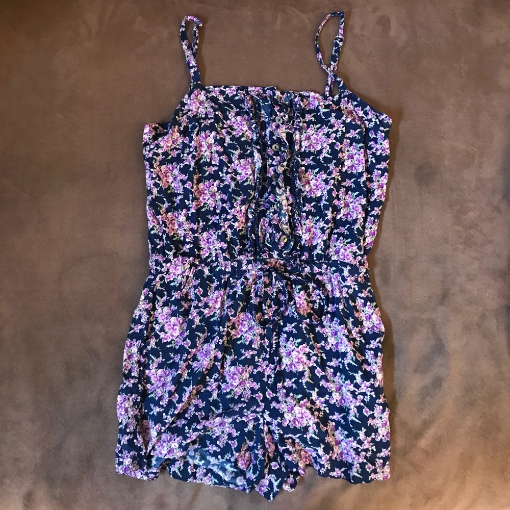 Floral romper!